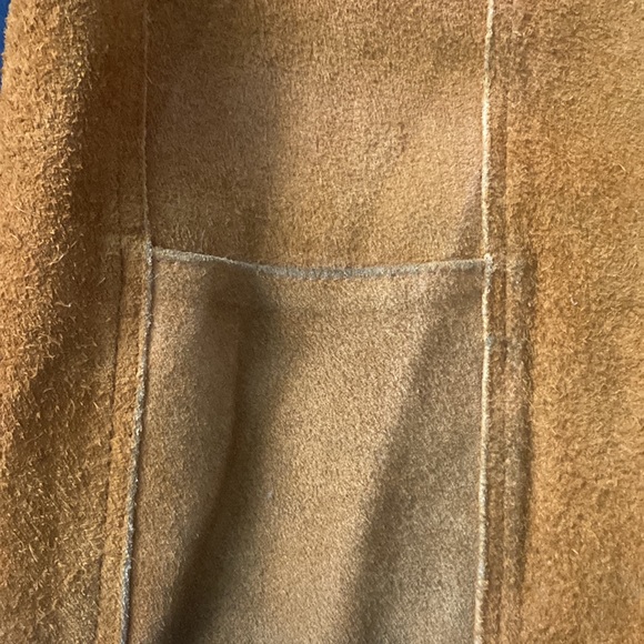 Vintage suede reversible vest. - Picture 3 of 6